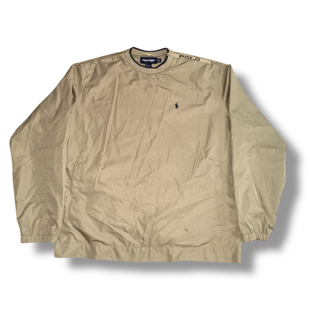 Men’s Polo Golf Pullover Windbreaker
